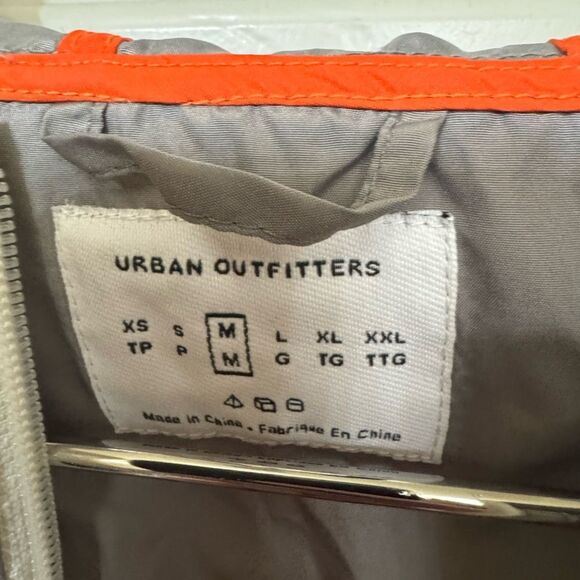 Urban Outfitters Funky Retro Colorblock Windbreaker Jacket Men’s M MINTY - Picture 4 of 4